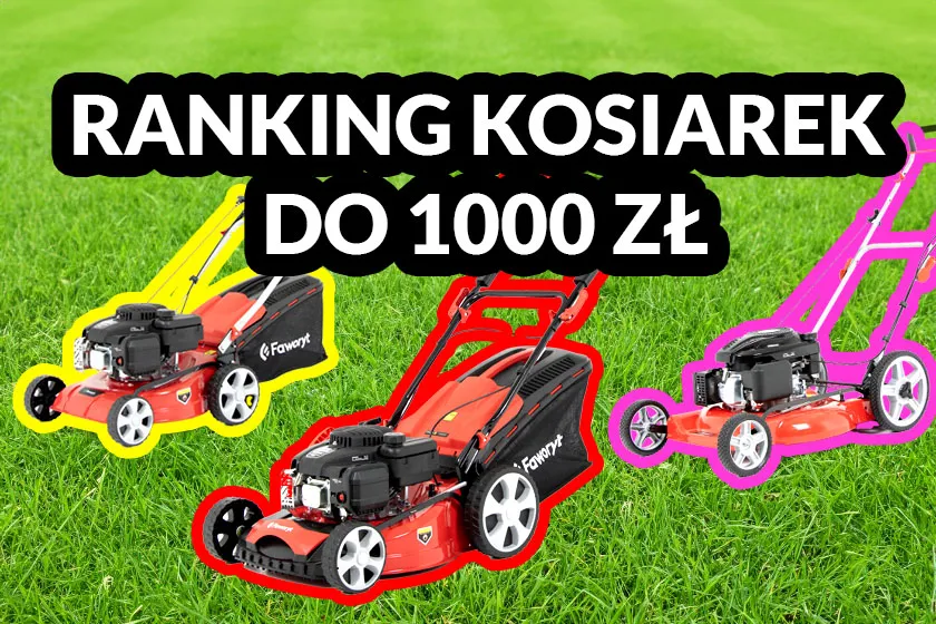 Zdjęcie Najlepsze kosiarki spalinowe do 1000 zł – wybierz idealny model dla siebie