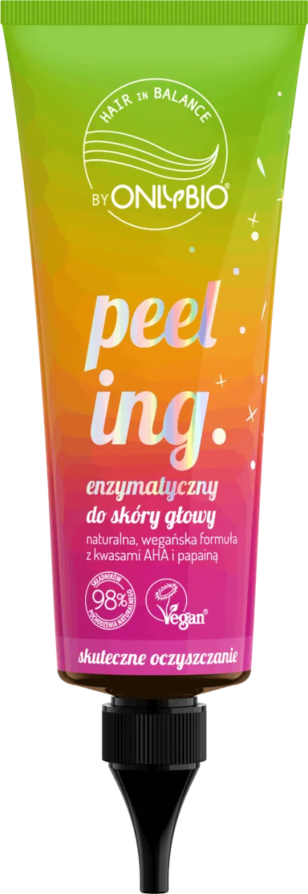 Zdjęcie Peeling enzymatyczny do skóry głowy: jak używać prawidłowo