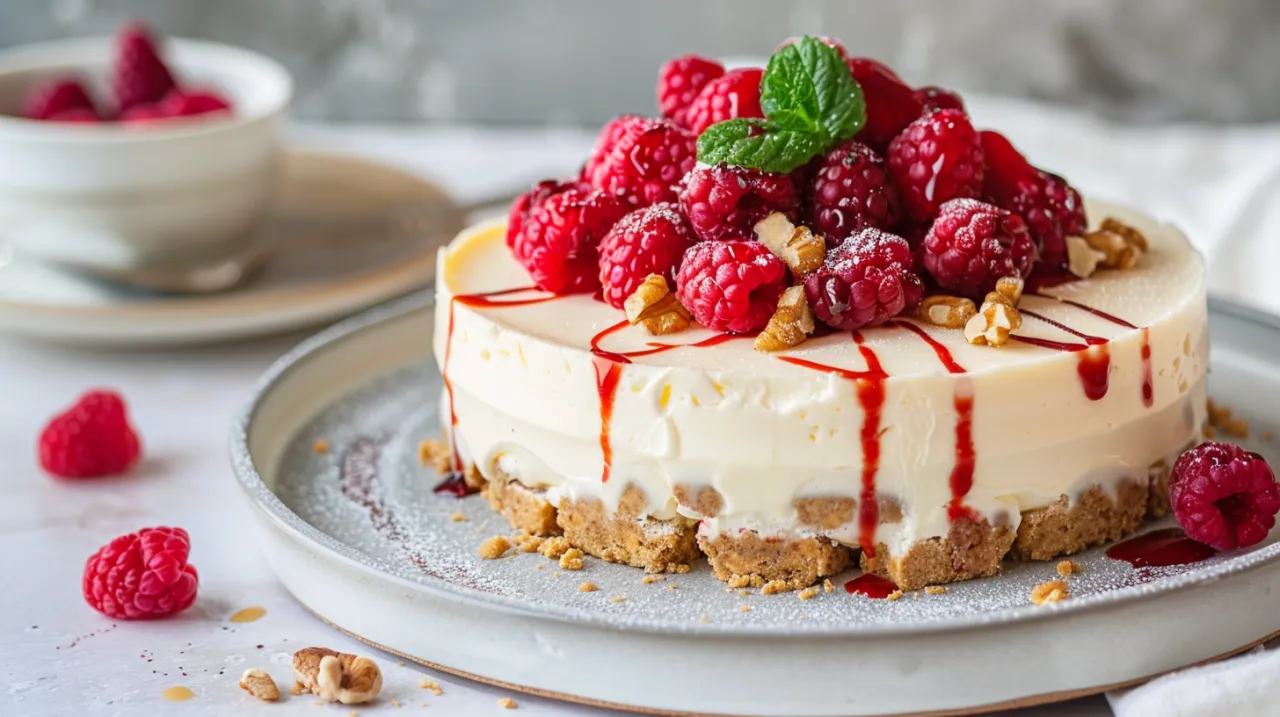 Zdjęcie Sernik na zimno z mascarpone i mlekiem skondensowanym - przepis
