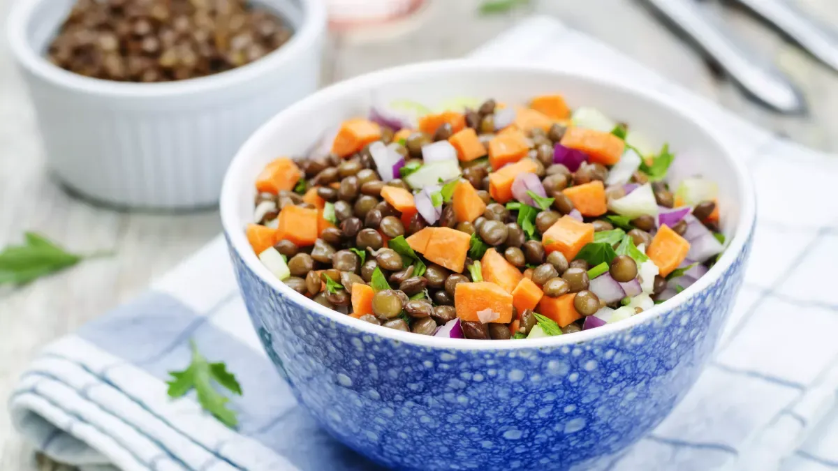 Zdjęcie Salade de lentilles froide : Nos recettes et astuces d'expert