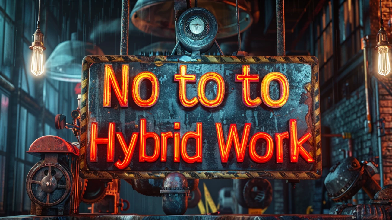 Zdjęcie Protest pracowników Activision Blizzard przeciwko pracy hybrydowej.