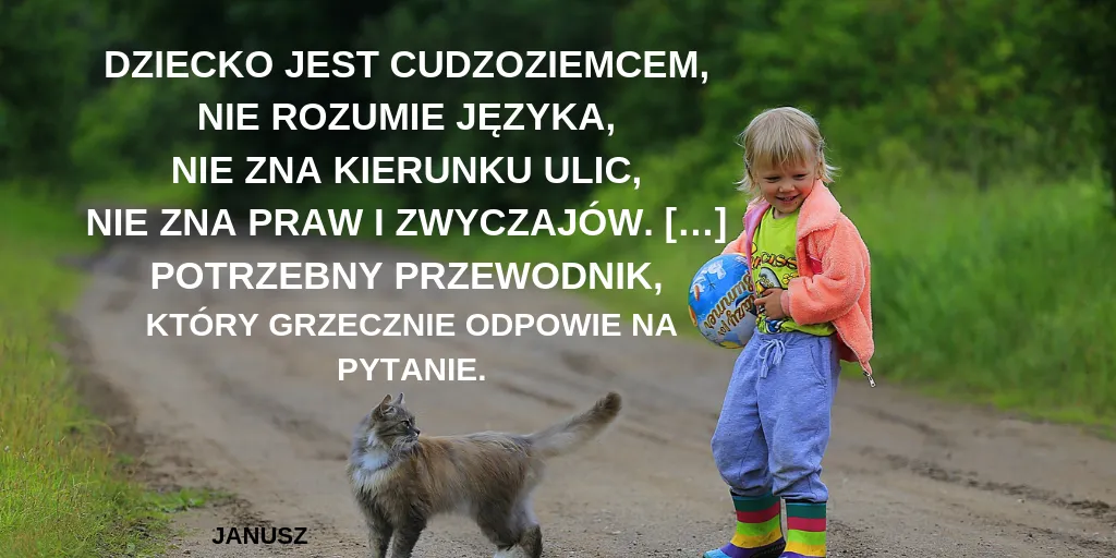 Zdjęcie Cytaty Janusza Korczaka o miłości do dziecka: mądrość wychowania