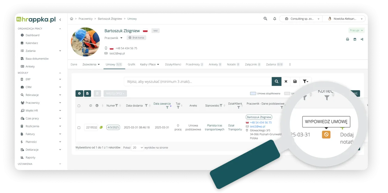 Zdjęcie Jakie dane pracownika w umowie o pracę mogą ją unieważnić?