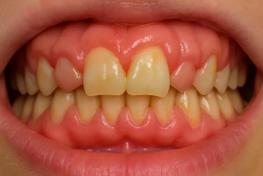 Zdjęcie Jak wygląda przerost dziąseł? Objawy, zmiany i co musisz wiedzieć