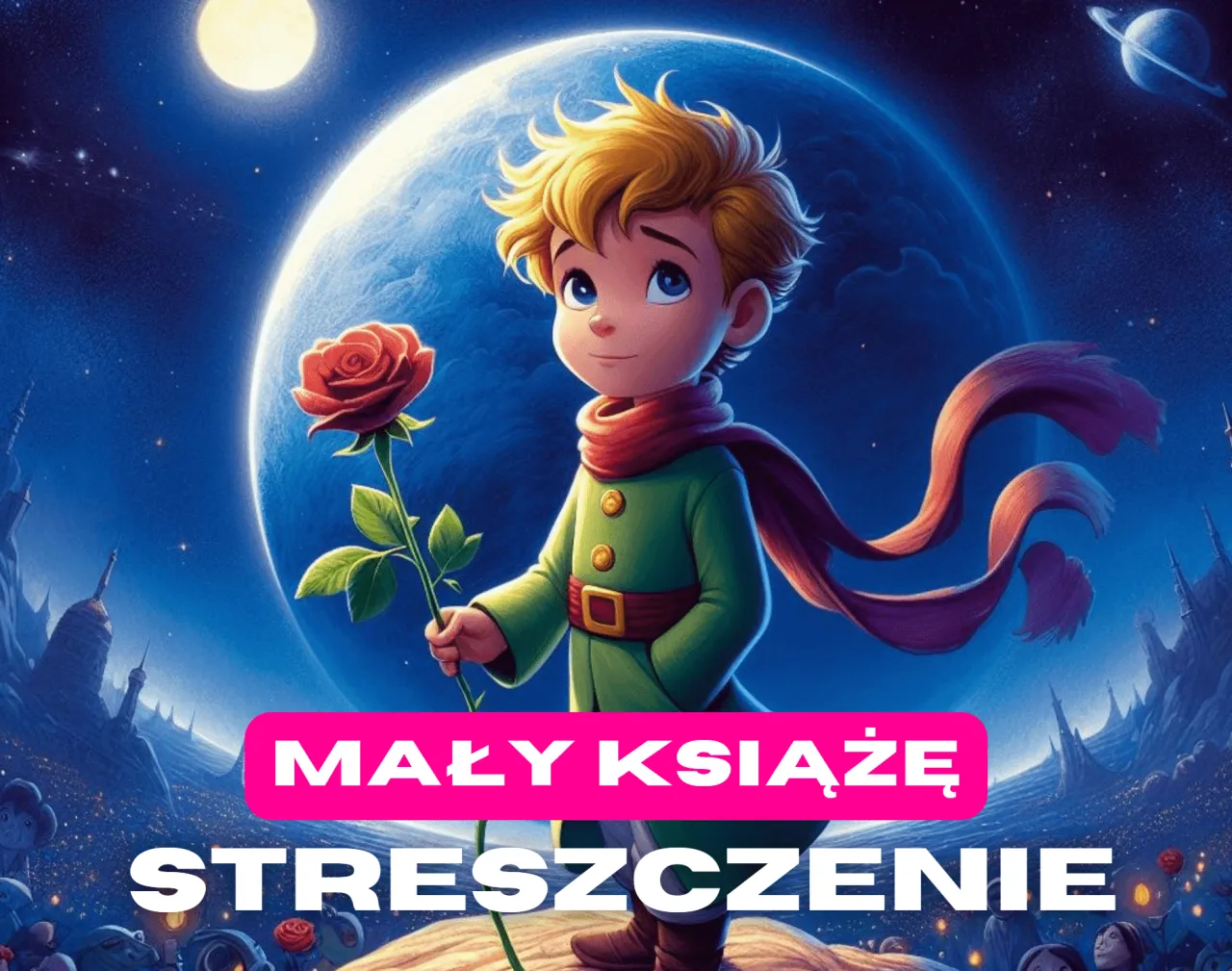 Zdjęcie O czym jest książka Mały Książę? Kluczowe przesłania i motywy