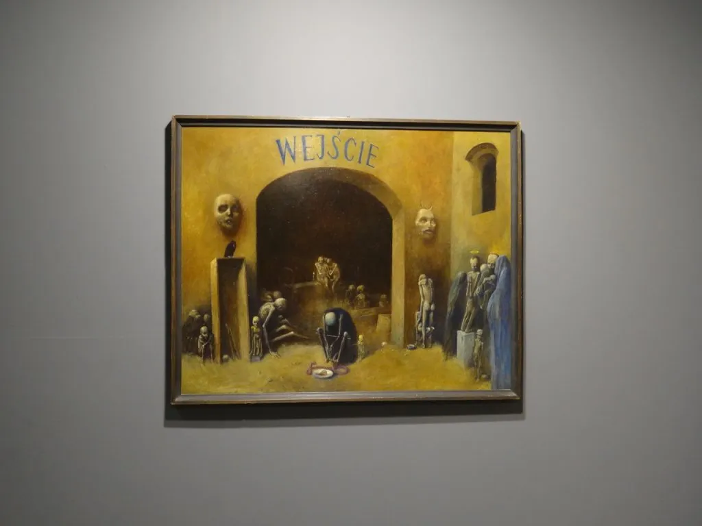 Zdjęcie Zdzisław Beksiński malarstwo: odkryj mroczne wizje i ich znaczenie