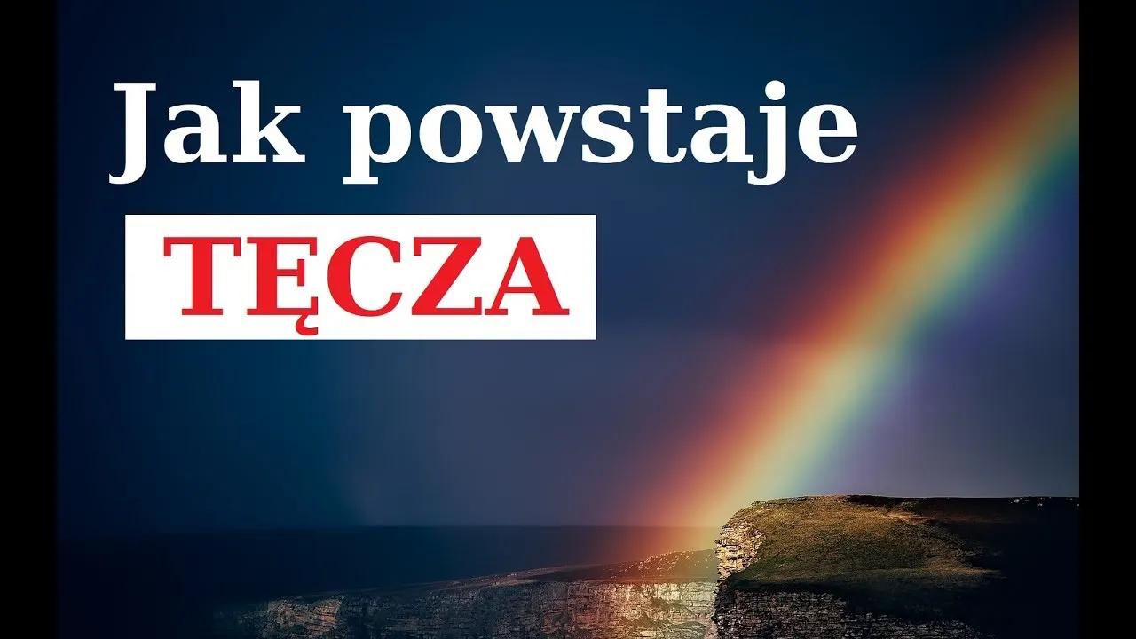 Zdjęcie Jak powstaje tęcza? Edukacyjny film dla dzieci, który zachwyca