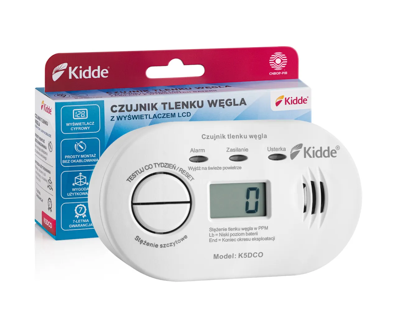 Zdjęcie Czujnik czadu pokazuje L6 - co to znaczy dla twojego bezpieczeństwa?