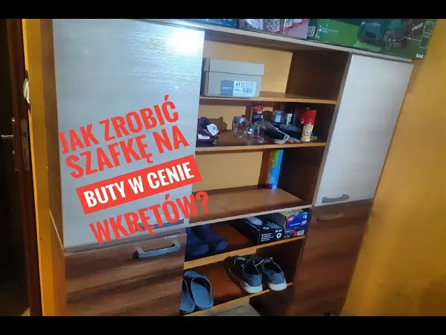 Zdjęcie Jak zrobić szafkę na buty - proste kroki i niezbędne materiały