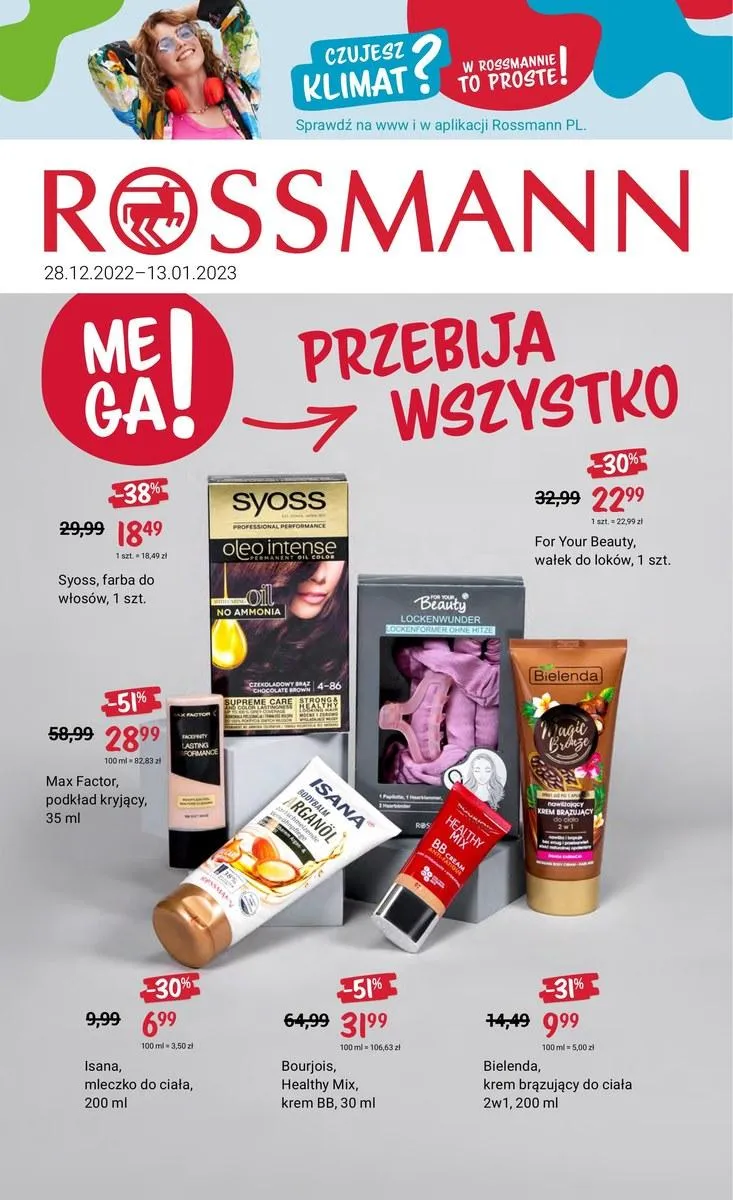 Zdjęcie Od kiedy promocja w Rossmann? Sprawdź daty i produkty w ofercie