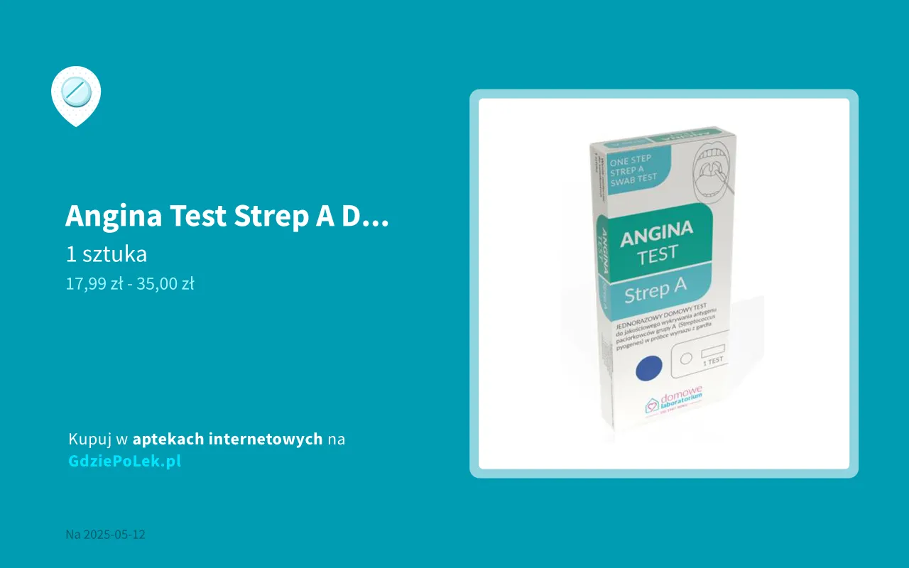 Zdjęcie Test na anginę kto ma lek - jak łatwo zdobyć test i uniknąć problemów