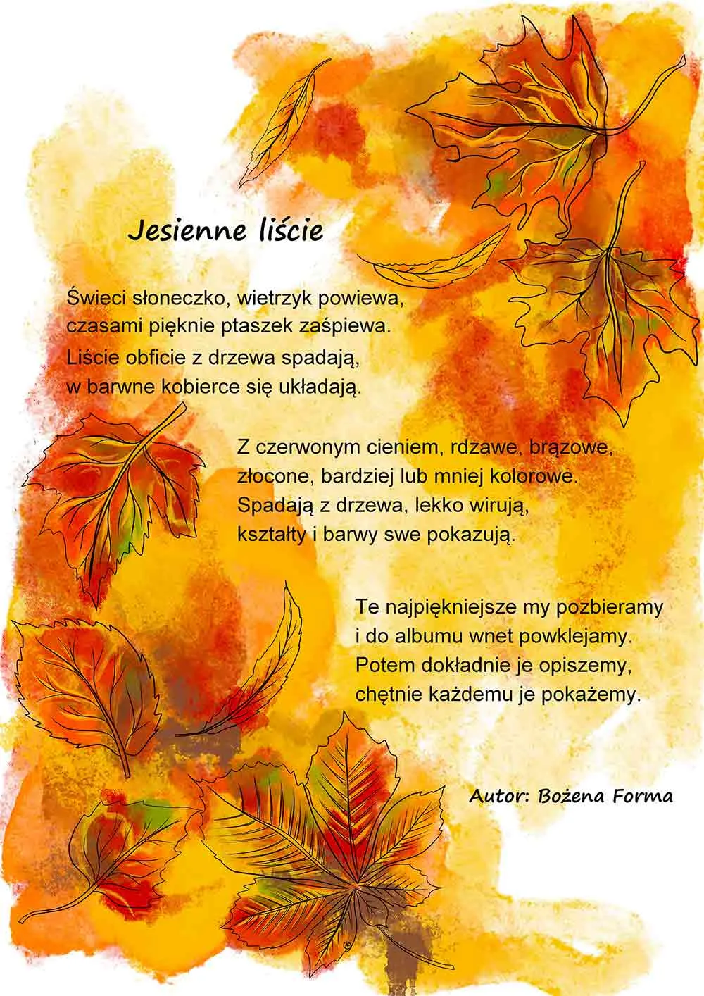 Zdjęcie Dary jesieni wiersz - odkryj piękno jesiennych darów i ich znaczenie