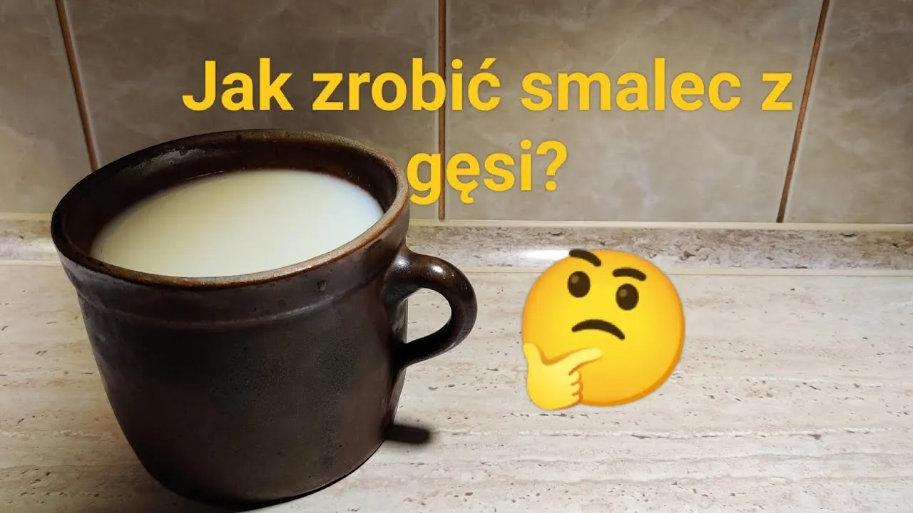 Zdjęcie Jak zrobić smalec z gęsi - prosta receptura krok po kroku na youtube