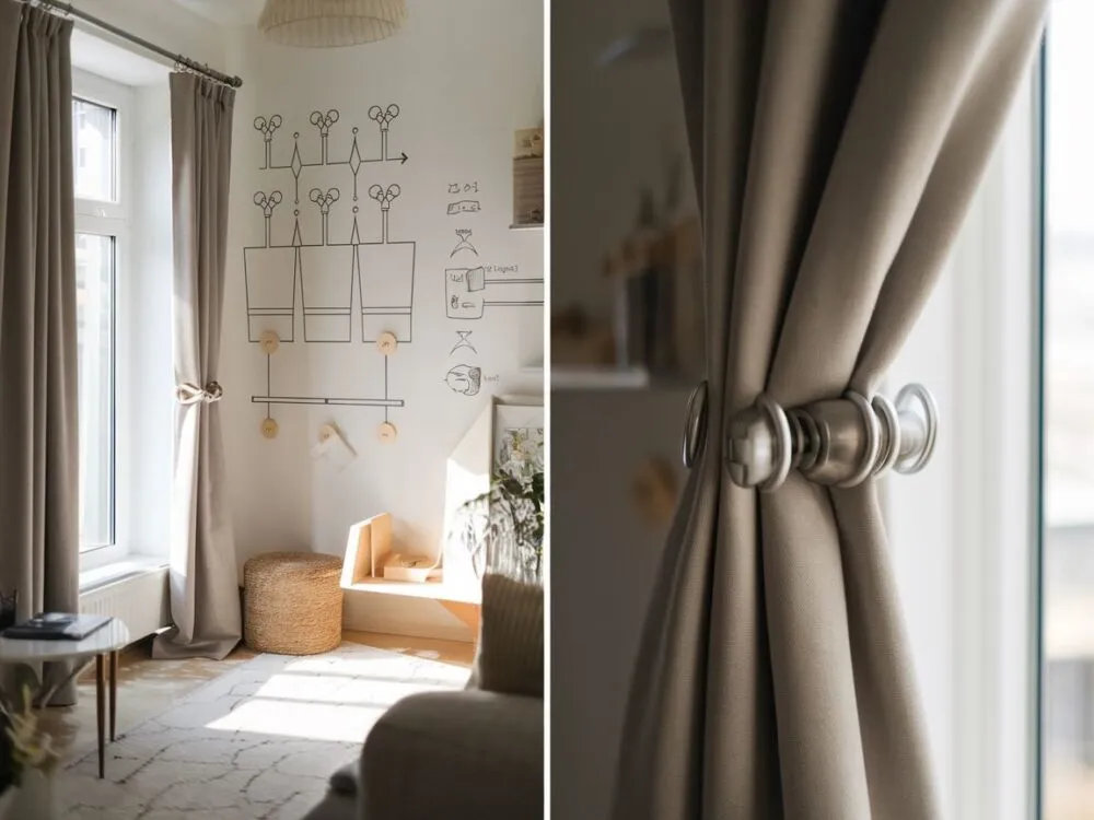 Zdjęcie Karnisz przyklejany - nowoczesne podejście do montażu karnisza