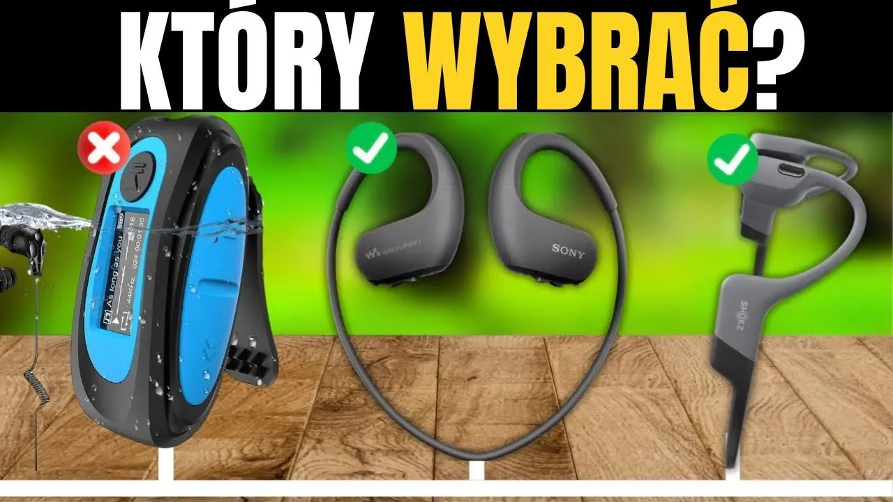 Zdjęcie Ranking słuchawek z MP3 2026: Które wybrać do sportu i pływania?