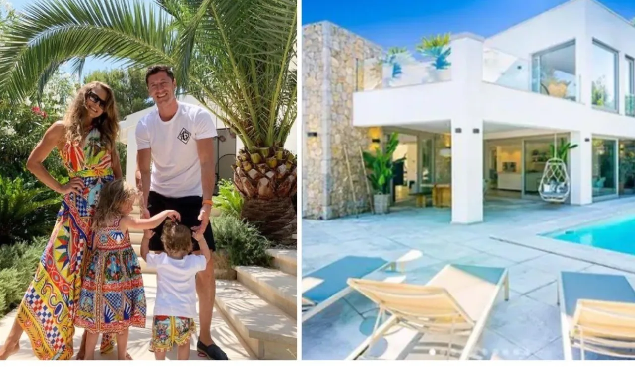 Zdjęcie Gdzie mieszka Robert Lewandowski? Luksusowy dom w Hiszpanii