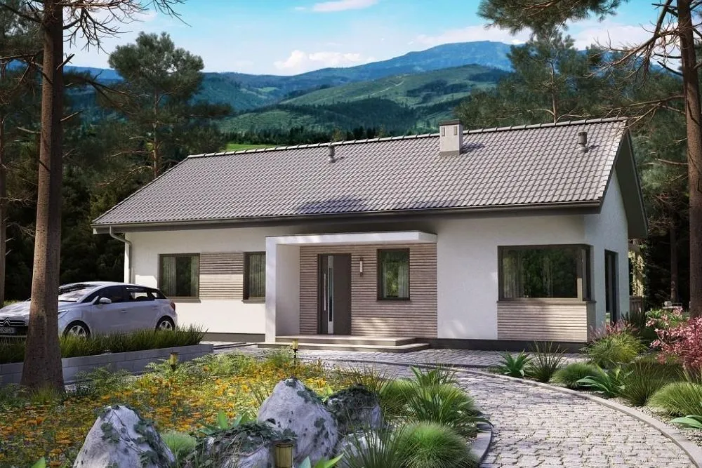 Zdjęcie Koszt budowy domu parterowego 80m²: wycena i oszczędności