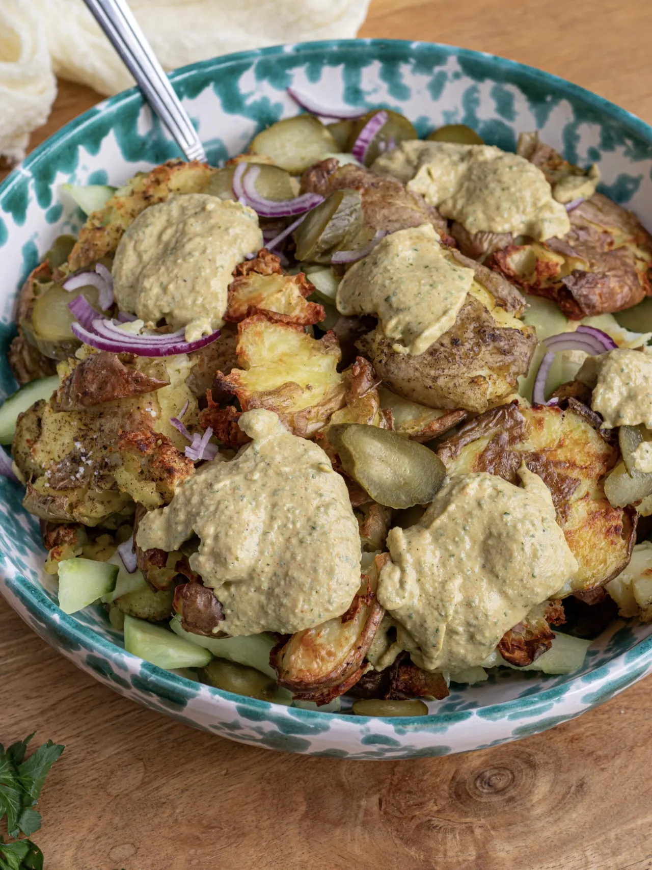 Zdjęcie Recette de salade de pomme de terre aux œufs : simple et délicieuse