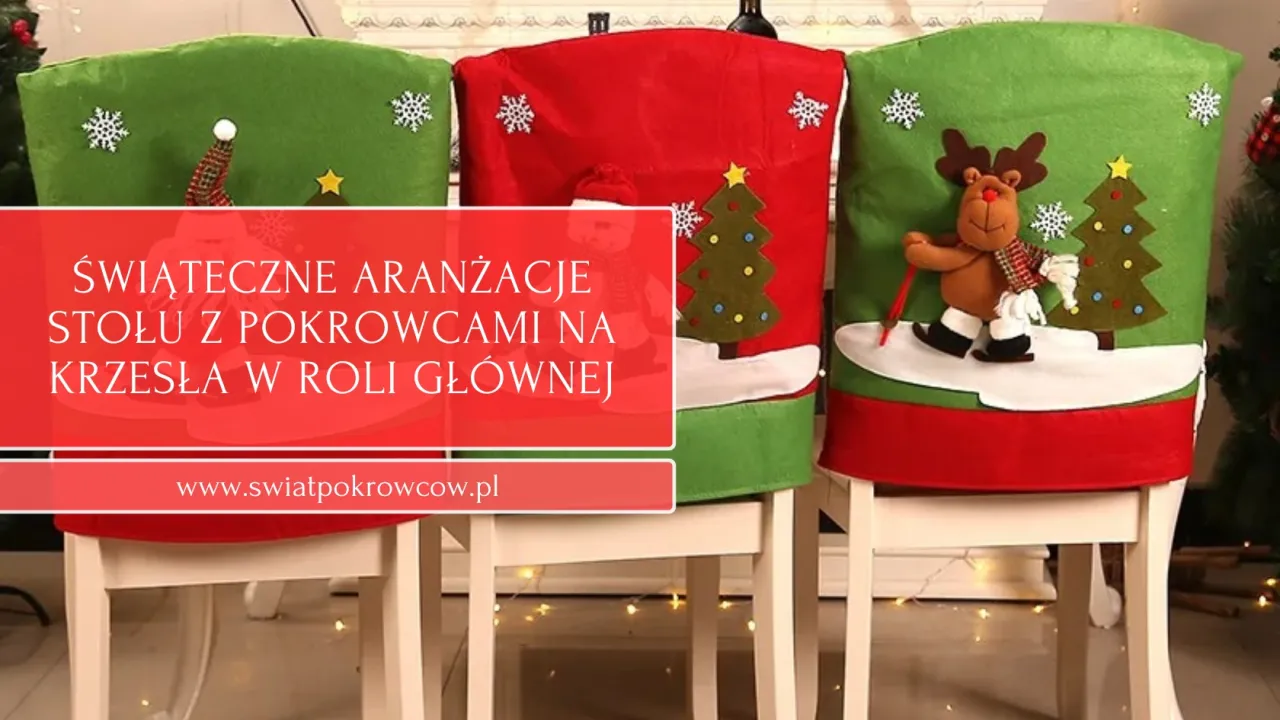 Zdjęcie Jak udekorować krzesła na Boże Narodzenie? Stylowe pomysły DIY