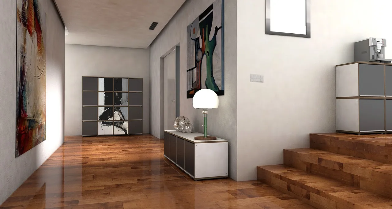 Zdjęcie Co na ścianę w przedpokoju? Odkryj najlepsze materiały i style