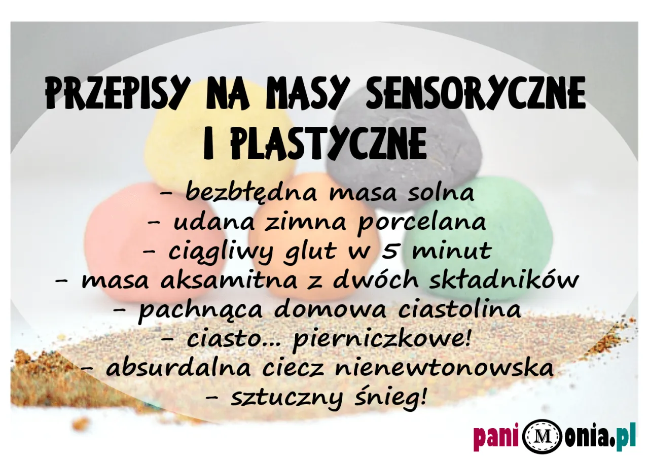 Zdjęcie Masy sensoryczne: proste przepisy i korzyści dla rozwoju dzieci
