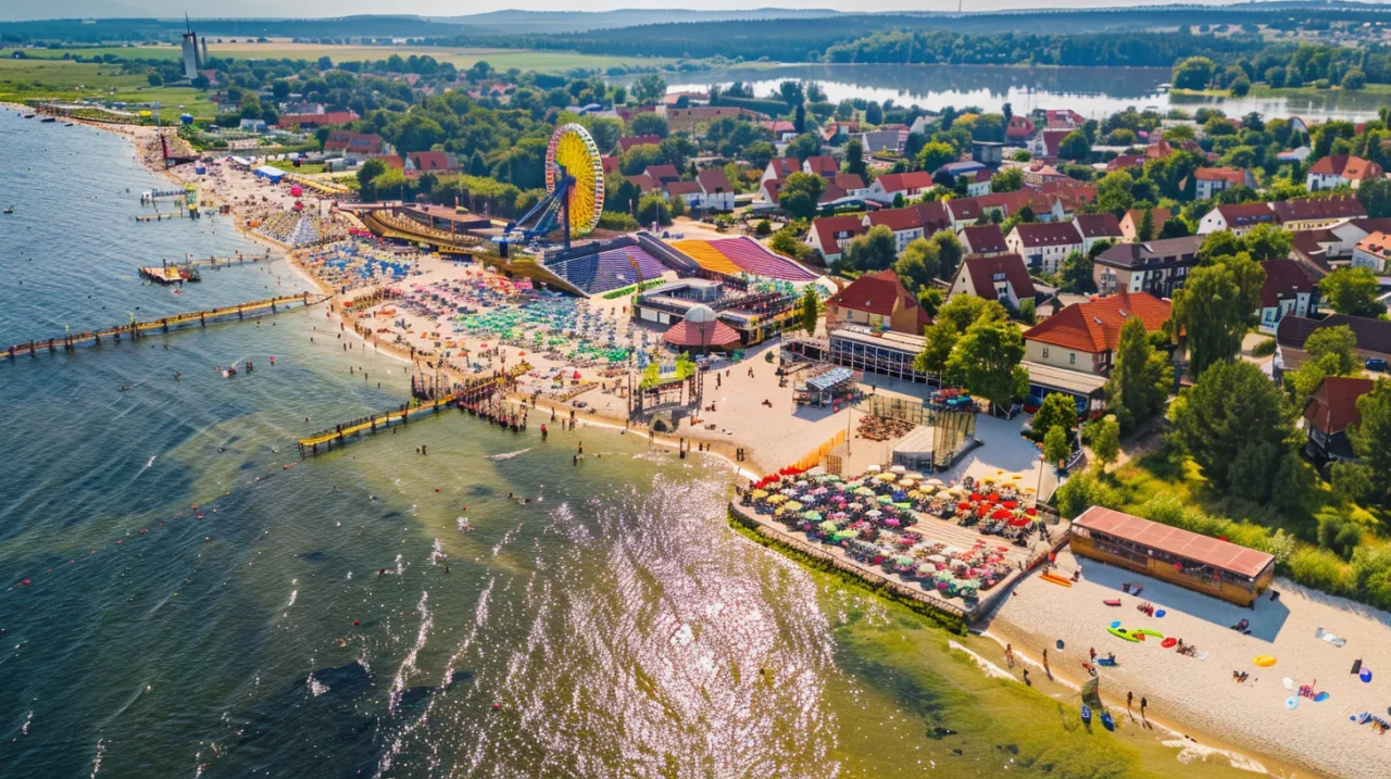 Zdjęcie Imprezy na plaży miejskiej w Olsztynie: co się dzieje nad jeziorem?