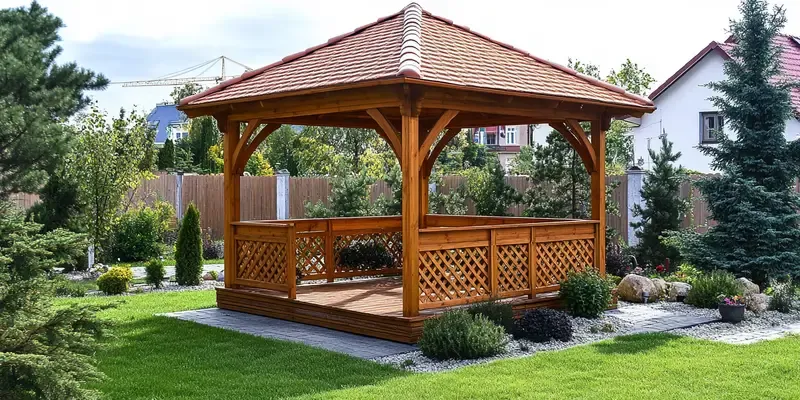 Zdjęcie Jak wybrać dach do altany? Materiały, koszty i trwałość