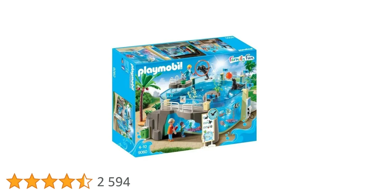 Zdjęcie Odkryj fascynujący świat Playmobil oceanarium i jego unikalne funkcje
