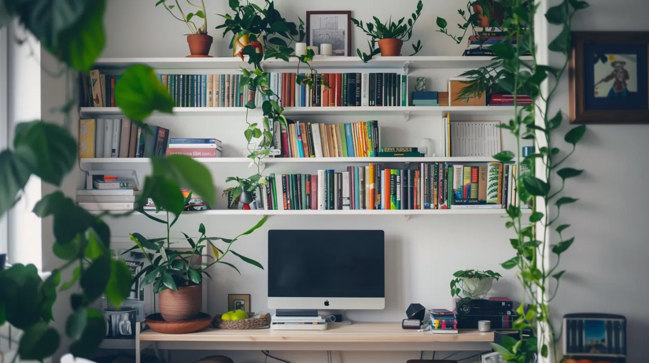 Zdjęcie Dlaczego warto zainwestować w biblioteczkę wiszącą na wymiar do małych wnętrz?