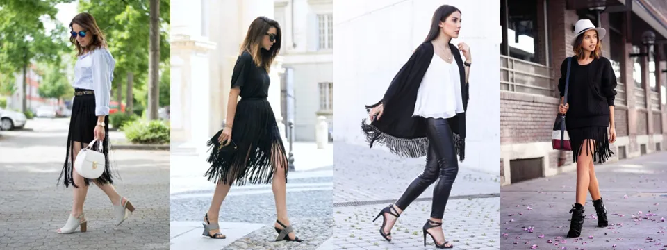 Zdjęcie Stylizacje z kamizelką z frędzlami: 10 modnych inspiracji na każdą okazję