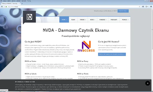 Zdjęcie Strona dla niewidomych: jak stworzyć dostępny serwis internetowy