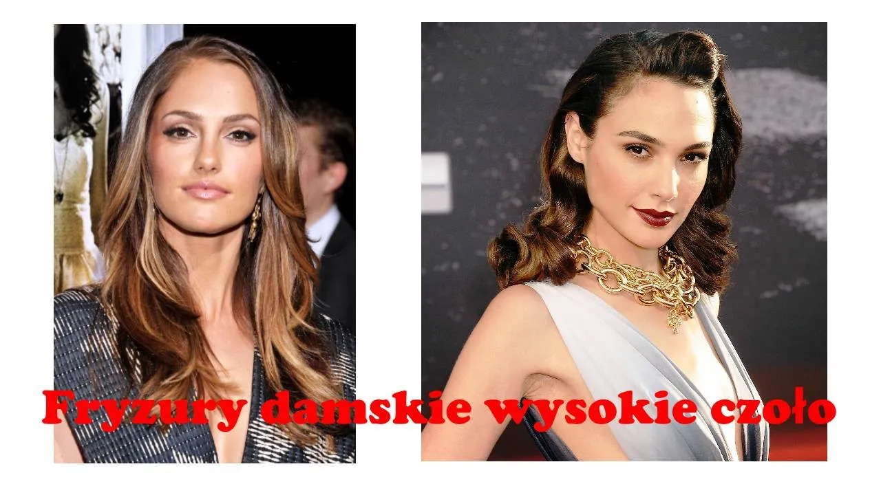 Zdjęcie Fryzury dla kobiet z wysokim czołem i zakolami, które ukrywają mankamenty