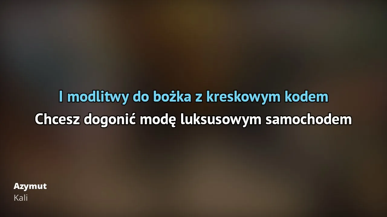 Zdjęcie Tekst piosenki Kali Tu gdzie żyjemy - Historia życia na ulicach miast