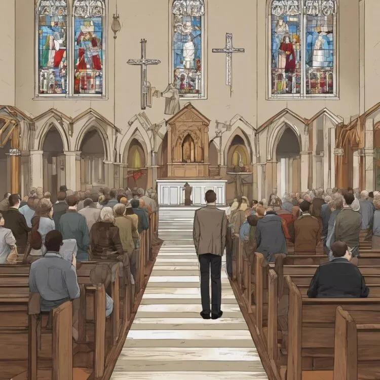 Zdjęcie Co oznacza postawa stojąca w kościele? Znaczenie i symbolika liturgiczna
