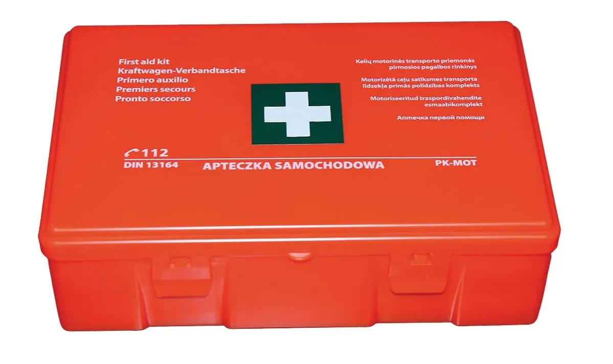 Zdjęcie Apteczka samochodowa: co musi zawierać? Sprawdź listę DIN 13164