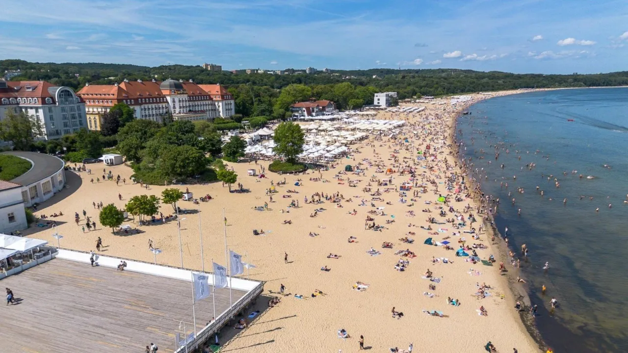 Zdjęcie Aktualna temperatura wody w Bałtyku – ile stopni teraz?