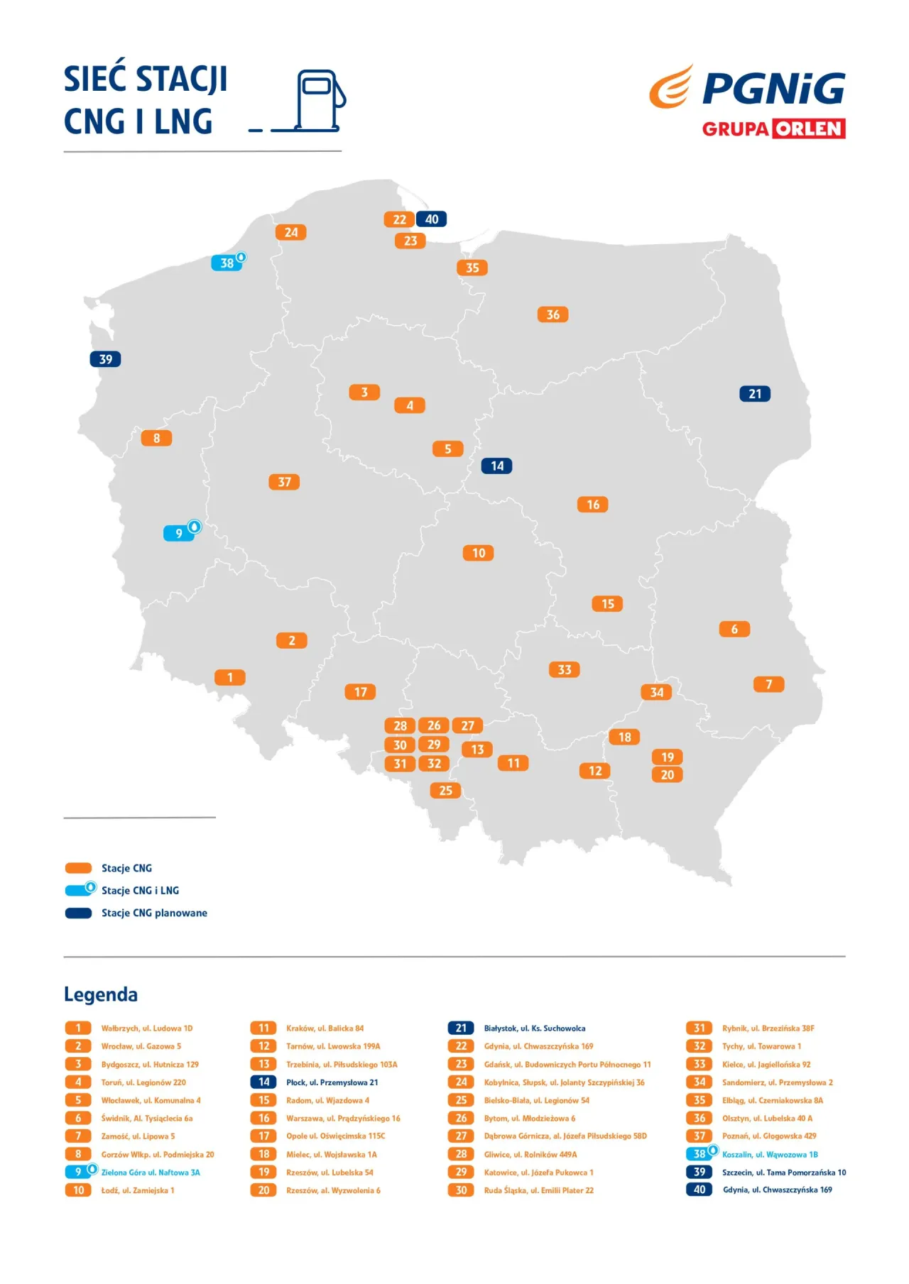 Zdjęcie Gdzie tankować CNG w Polsce? Odkryj najbliższe stacje i godziny otwarcia