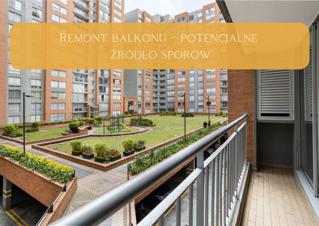 Zdjęcie Kto odpowiada za remont balkonu w spółdzielni? Sprawdź swoje prawa