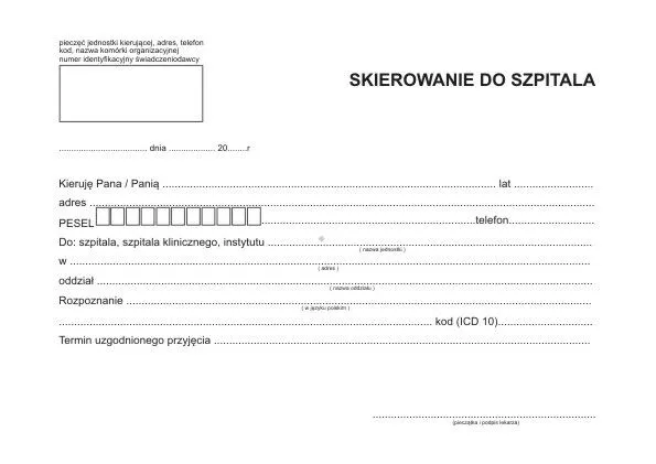 Zdjęcie Jak długo jest ważne skierowanie do szpitala na zabieg? Sprawdź!