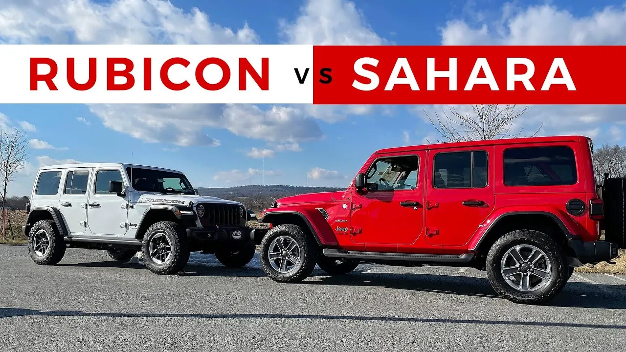 Zdjęcie Jeep Wrangler Sahara czy Rubicon - który model lepiej spełni Twoje oczekiwania?