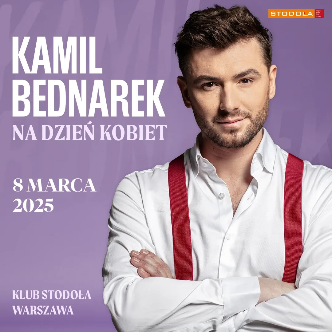 Zdjęcie Ile kosztuje bilet na koncert Kamila Bednarka? Ceny, kategorie i miasta