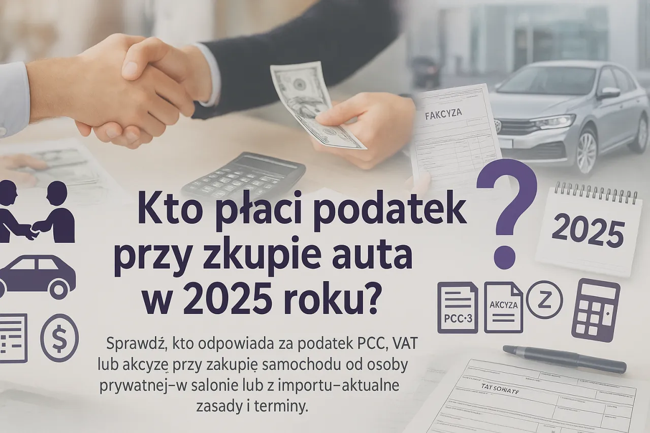 Zdjęcie Jakie PCC przy zakupie samochodu? Uniknij nieprzyjemnych niespodzianek
