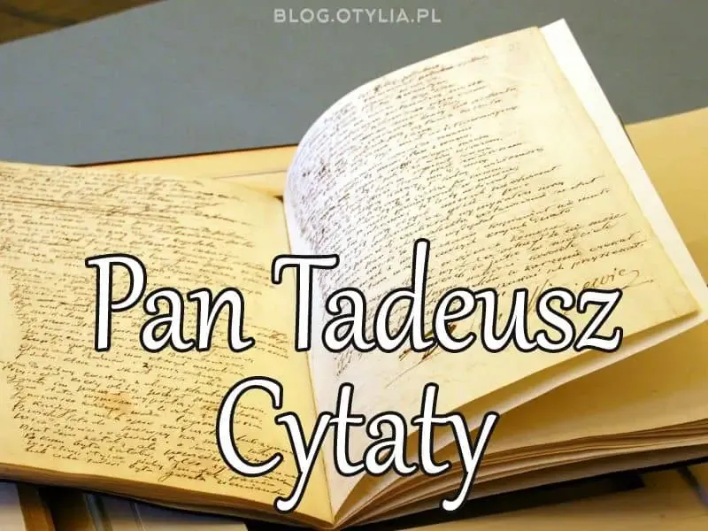 Zdjęcie Najbardziej znane cytaty z Pana Tadeusza i ich autorzy – kto powiedział?