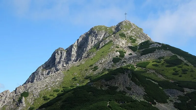 Zdjęcie Giewont - jak wysoki jest w porównaniu do schroniska w Dolinie Pięciu Stawów?