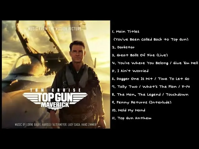 Zdjęcie Muzyka z filmu Top Gun Maverick - odkryj emocje i utwory, które zachwycają