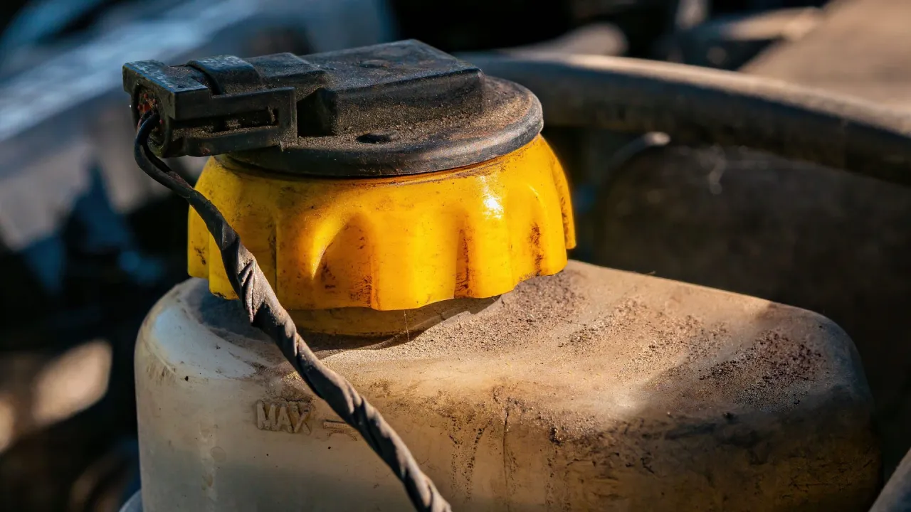 Zdjęcie Der richtige Behälter für Bremsflüssigkeit: So vermeiden Sie Probleme