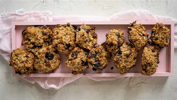 Wegańskie ciasteczka śniadaniowe bez cukru