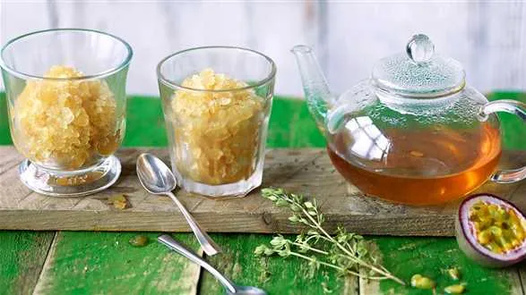 Granita herbaciana z marakują