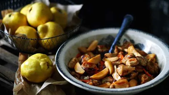 Filet z kurczaka z pigwą