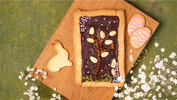 Mazurek orzech laskowy (Gianduia)